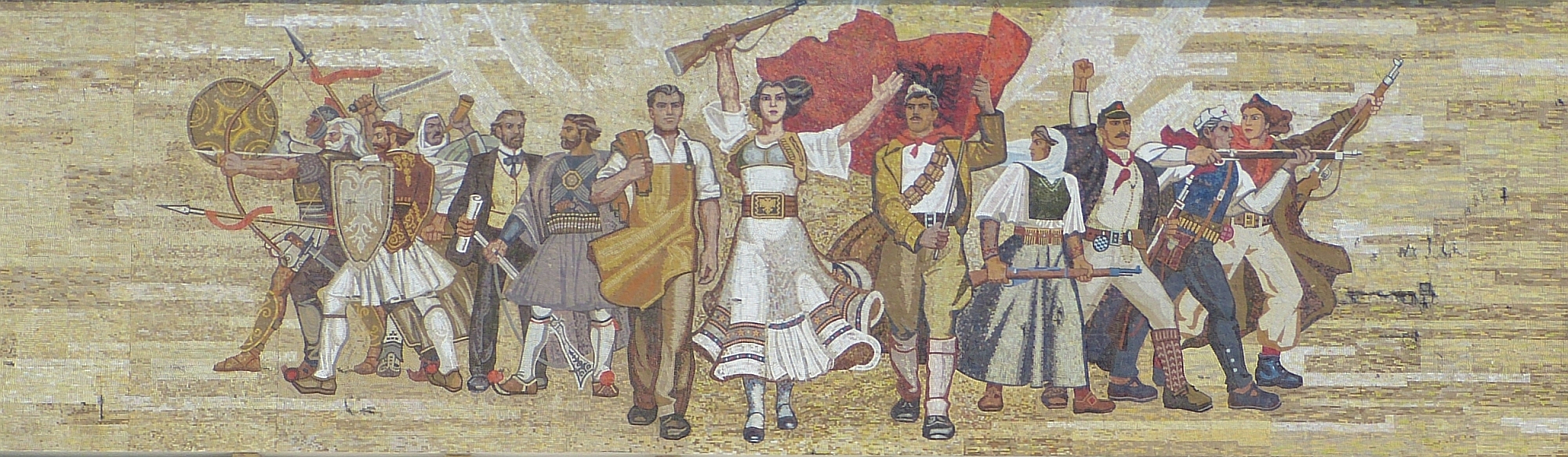 Das Nationalmuseum in Tirana - photo: LCTours